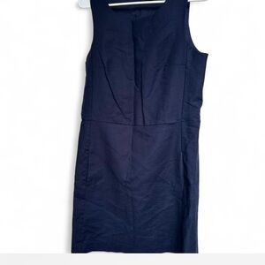 GAP Designed &Crafted navy blue mini dress- sleeveless with front pocket. Size 8